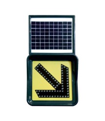 SOLAR LED'Lİ FLAŞÖR SAĞ OK ( 30X30 CM ) ( GÜNEŞ ENERJİLİ ) GUR-2089