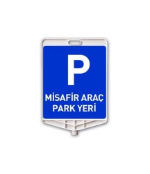 DİKDÖRTGEN LEVHA MİSAFİR ARAÇ PARK YERİ ( ÇİFT YÖN ) GUR-2062